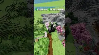 Car vs Mjolnir &mdash; Ultimate Impact Test | BeamNG Drive