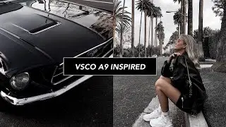 VSCO A9 Inspired B&W Tone &ndash; Photo Editing Preset Download (Film Look)