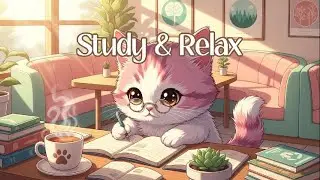 Study & Relax🌸 | 1 Hour Kawaii Lo-fi Cafe Music