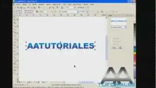 COREL DRAW X5 - texto! (HD)