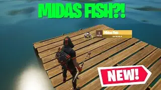 *NEW* How to find the  MIDAS FISH EVERY TIME in Fortnite *CRAZY*