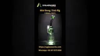Mini Bong Dab Rig #headyglass #420 #csc #cannabissociety #paraphernalia #smokingpipe #420daily