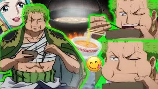 Zoro is HUNGRY Ep 935 of One Piece | ゾロはお腹が空いた ワンピース第935話。