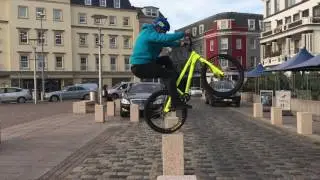 Street trials riding in jersey (inspired bikes)