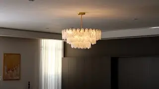Round Cloud Glass Pendant Light &ndash; Airy Form, Gentle Illumination