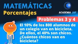 Problemas de Porcentajes - Ejercicios 3️⃣ y 4️⃣