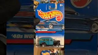 🔥 HotWheels &rsquo;40s Woodie 🚙 Vintage Wood Wagon Exposed Engine