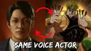 Yakuza characters with the same voice actor