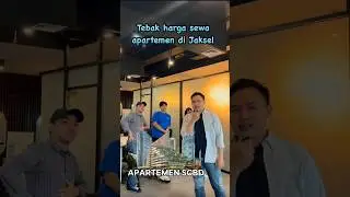 Menurut kalian kalau sewa apartemen dengan harga 25juta perbulan murah atau mahal? #sewarumah