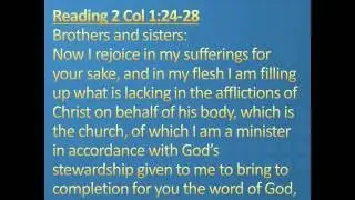 Daily Readings 17 July 2016