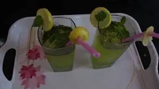 Mocktail ~ Mojito Drink ~ Kiwi Crush Mojito