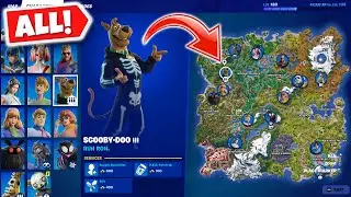 All 23 Character Locations in Fortnite Chapter 6 Season 4 (Fortnitemares Update)