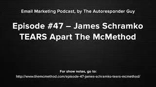 James Schramko Interview On How To Completely TEAR Apart The McMethod