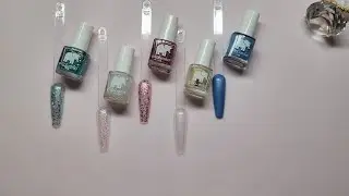 ELLA + MILA Polish review | Starlight▪︎Twinkle Twinkle▪︎Starbright▪︎Dipped in Gold▪︎My Pool Party 💅🏼