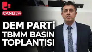 DEM Parti Yerel Yönetimlerden Sorumlu Eş Genel Başkan Yardımcısı Mehmet Rüştü Tiryaki konuşuyor