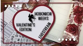 Valentine's Theme!! I will be using Planner Kate stickers in the Hobo Weeks