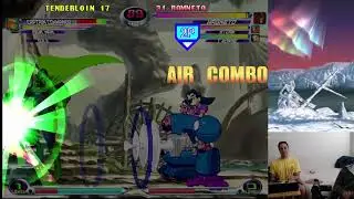 MvC2: Tenderloin - Guile Alpha Counter to Freeze Glitch 2x Flash Kick 45% Assist Punish .:7.17.23:.