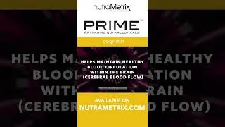 Support Memory, Focus, and Brain Health Every Day with nutraMetrix&reg; Prime&trade; Cognitin!