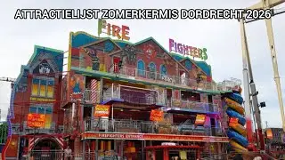 ATTRACTIELIJST ZOMERKERMIS DORDRECHT 2026