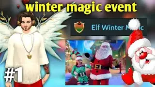 Elf winter magic badge on avakinlife 2022 || day 1 || nice list rewards || naughty list rewards ||