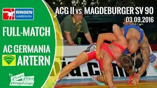 AC Germania Artern II vs Magdeburger SV 90 | Ringen Oberliga | Freilichtb&uuml;hne | Full-Match