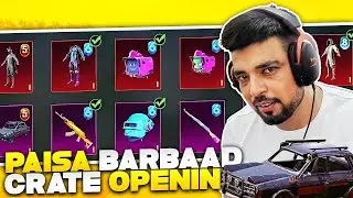 PESA BARBAAD - FUNNY CRATE OPENING - PUBG MOBILE - FM RADIO GAMING