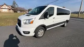 2021 Ford Transit 350 XLT 12 Passenger Van Video Tour
