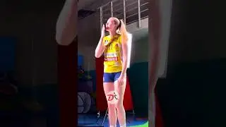 Isabelle Haak and kiss #volleyball