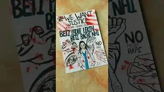 Justice for Dr. Moumita RIP || RG kar #wewantjustice #savewomen #rgkarhospital #poster #ArtisanTuba