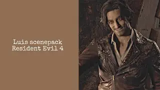 Luis Serra scenepack (Resident Evil 4 remake) 2160p