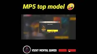 #shorts new gun skin mp5  Rouge lava ❤️