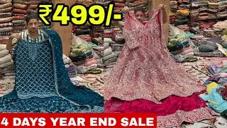 ‼️M.A Textiles Mallepally 4 Days Sale‼️ Lahenga Saree Kurti tops Gharara Plazo Shirts Salwar Gowns