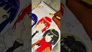🎊 Happy New year 2026🎊 thanks for supporting #anime #drawing #draw #sketch