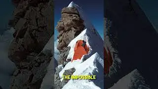 Two British Climber's Horrible TRAGEDY on Mt. Everest #shorts