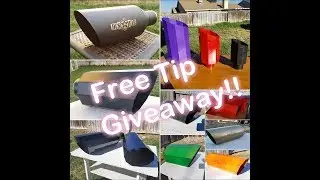DCS Custom Fab FREE CUSTOM EXHAUST TIP WINNER ANNOUNCEMENT (Winner chosen 8/20/18)