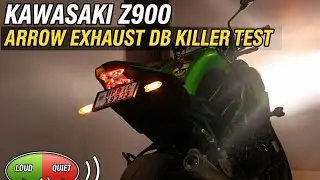 Kawasaki Z900 Arrow Titanium Exhaust | DB Killer Installation & Sound Test 🔥