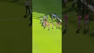 Tottenham 3 - 1 Southampton - Pre-Match Players Walk Out