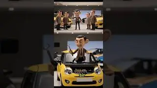 Fool bean in car showroom funny 😁 and fight # mr bean #funny #fight #Car .