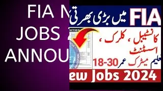 FIA jobs announced 2024 &25    Apply now.   FIA 2024