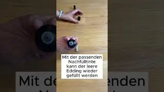 Wussten Sie, dass Edding-Marker einfach nachgef&uuml;llt werden k&ouml;nnen?