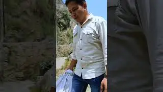 Beautiful nature and waterfall near siddababa butwal nepal