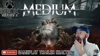 THE MEDIUM GAMEPLAY TRAILER REACTION // The Medium Trailer Reaction / Xbox First Party Showcase