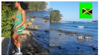 on the road to Boston jerk Center JAMAICA vlog  #2