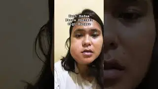 Pemulihan hari kedua pasca operasi gigi bungsu (impaksi) 🙂&zwj;↕️ #gigibungsu #impaksi #adayinmylife