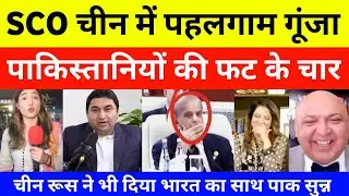 Pakistan Crying On SCO Condemns Pahalgam Kashmir | pak media on india latest