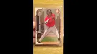 2015 Bowman Rusney Castillo Rookie Baseball Card #125 - Boston Red Sox