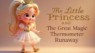 The Little Princess and The Great Magic Thermometer Runway - bedtime story for kids 