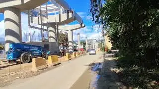 2 de enero de 2026 Avances del monorriel de Santiago, RD, frente a Rehabilitación.
