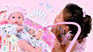 BRINCANDO E FAZENDO PAPINHA PARA A BEBÊ MICAELA 🍼🧸