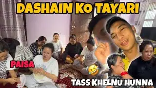 DASHAIN MA TASS KHELNU HUNNE 🤣 #adeep06 